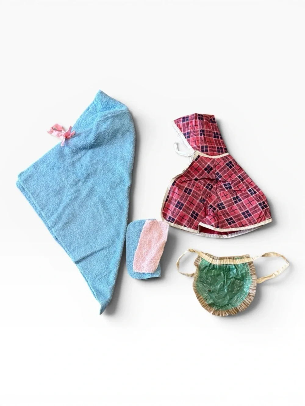 Collection of Vintage Doll Clothing - Variety of Handmade & Manufactured Items